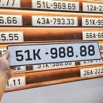 Biển số 51K - 988.88 (Giá 1,5 tỷ)